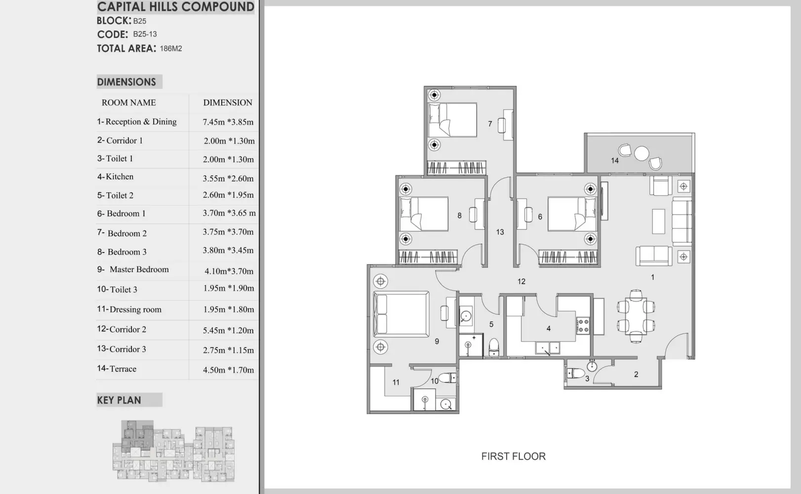 Unit floor plan image