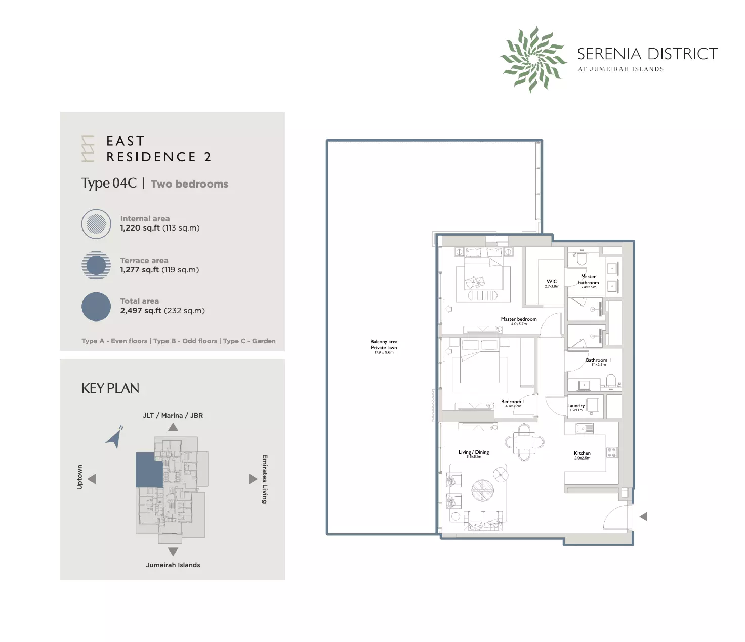 Unit floor plan image