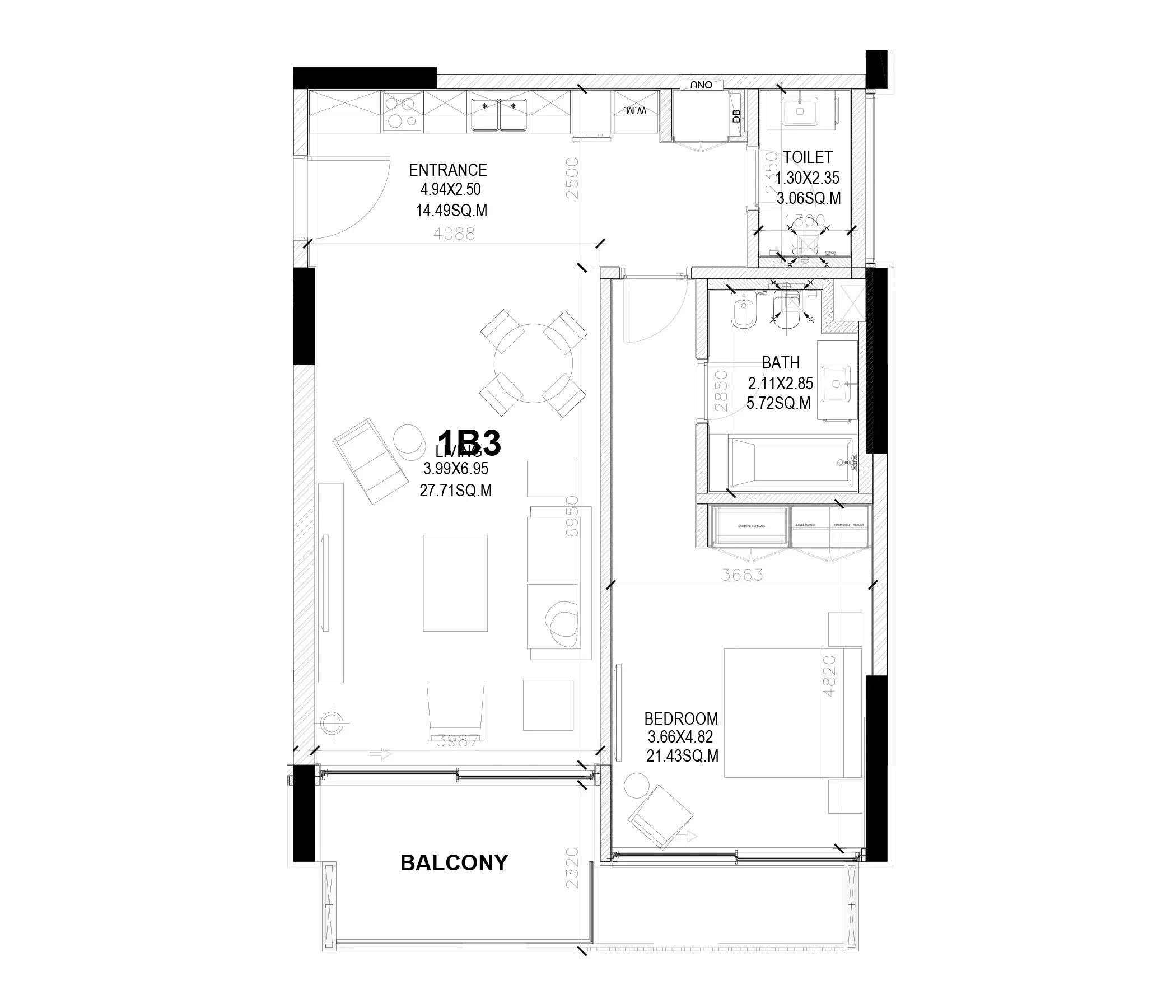 Sealine Residence - Type C Floor Plan