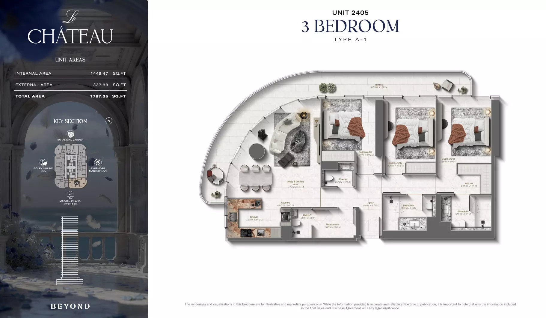 صورة مخطط ارضية الوحدة