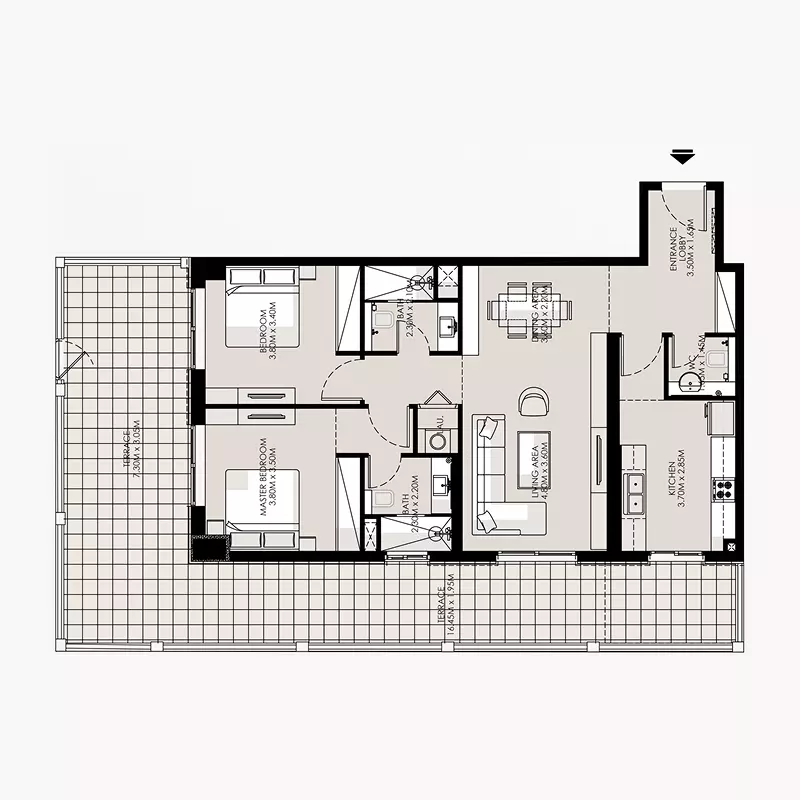 Unit floor plan image