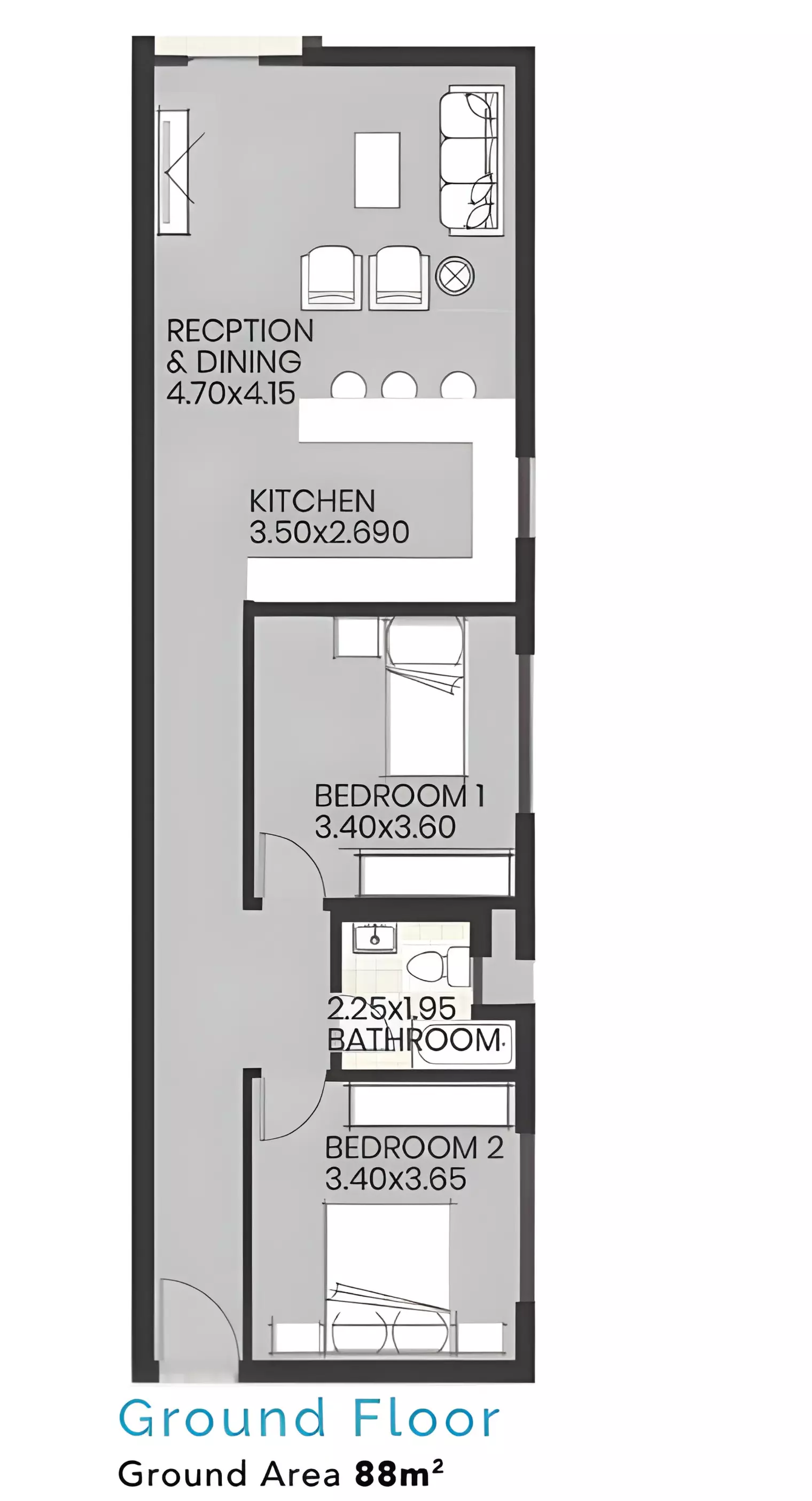 Unit floor plan image