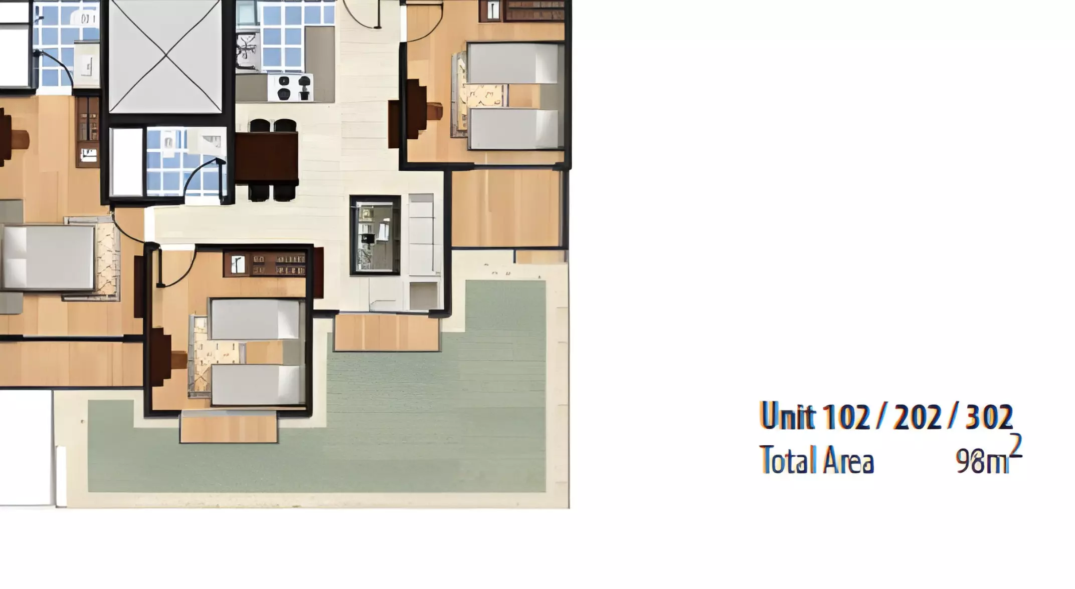 Unit floor plan image