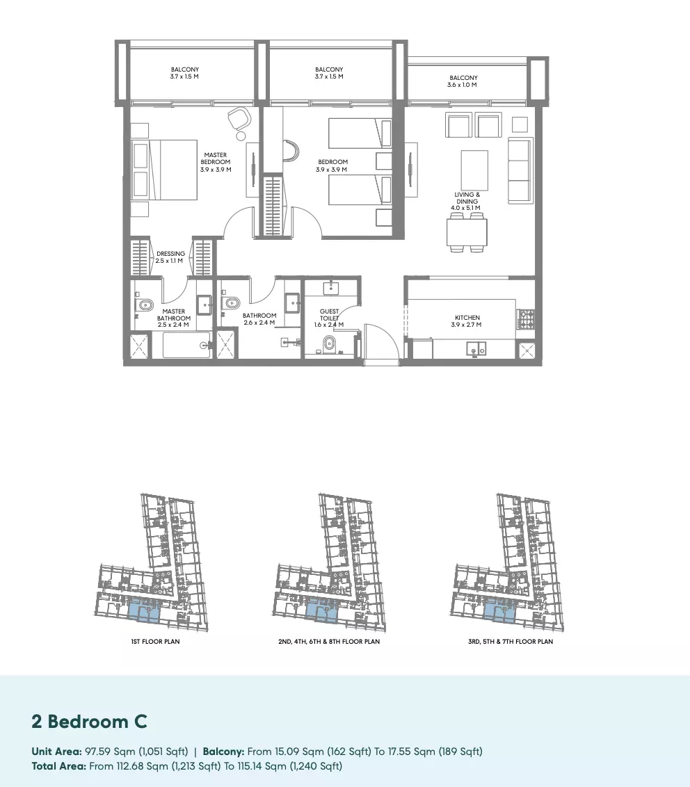Unit floor plan image