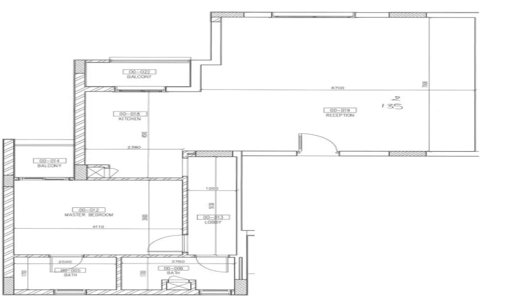 Unit floor plan image