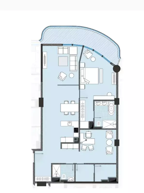 صورة مخطط ارضية الوحدة