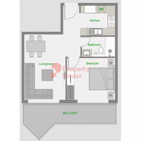 The Central Downtown - Type 6 ,Tower D Floor Plan