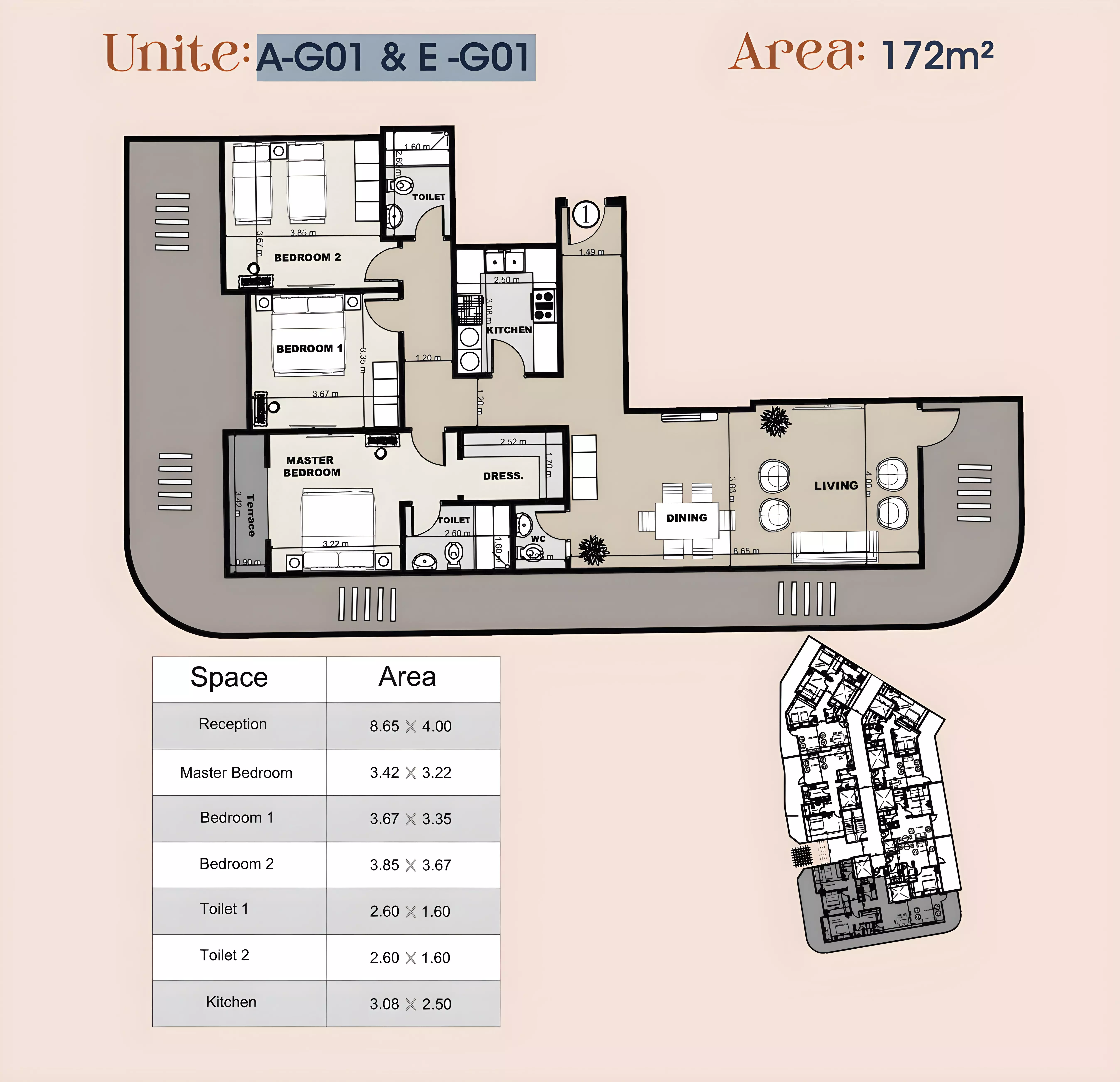 Unit floor plan image