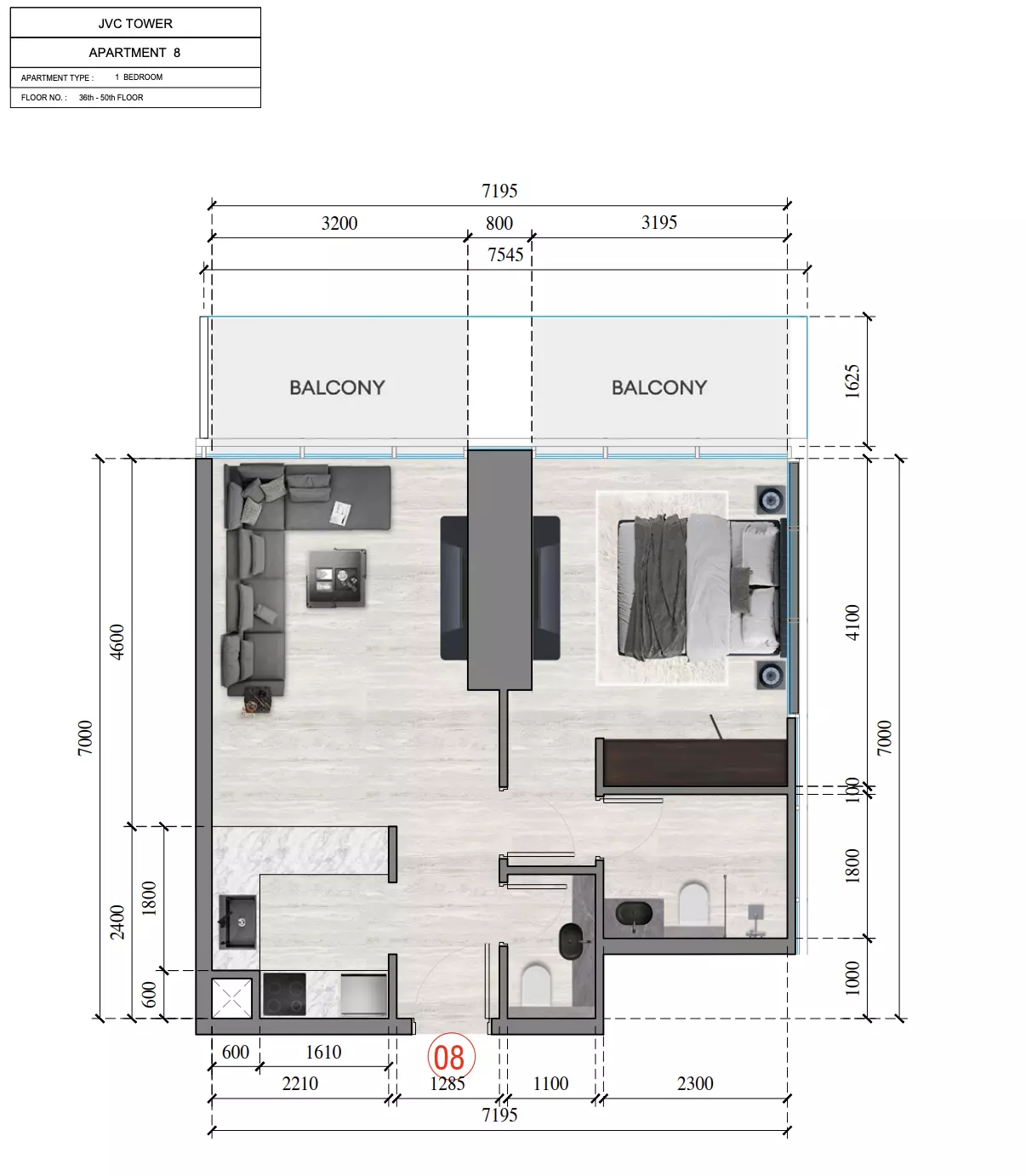 Unit floor plan image