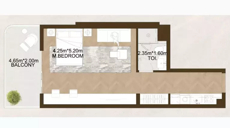 Unit floor plan image