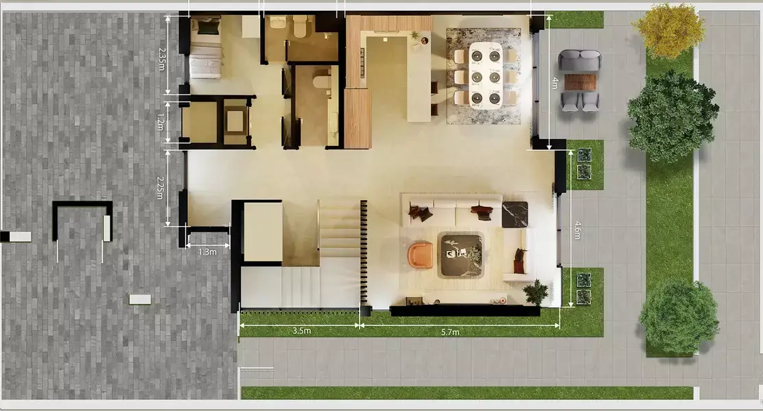 Unit floor plan image