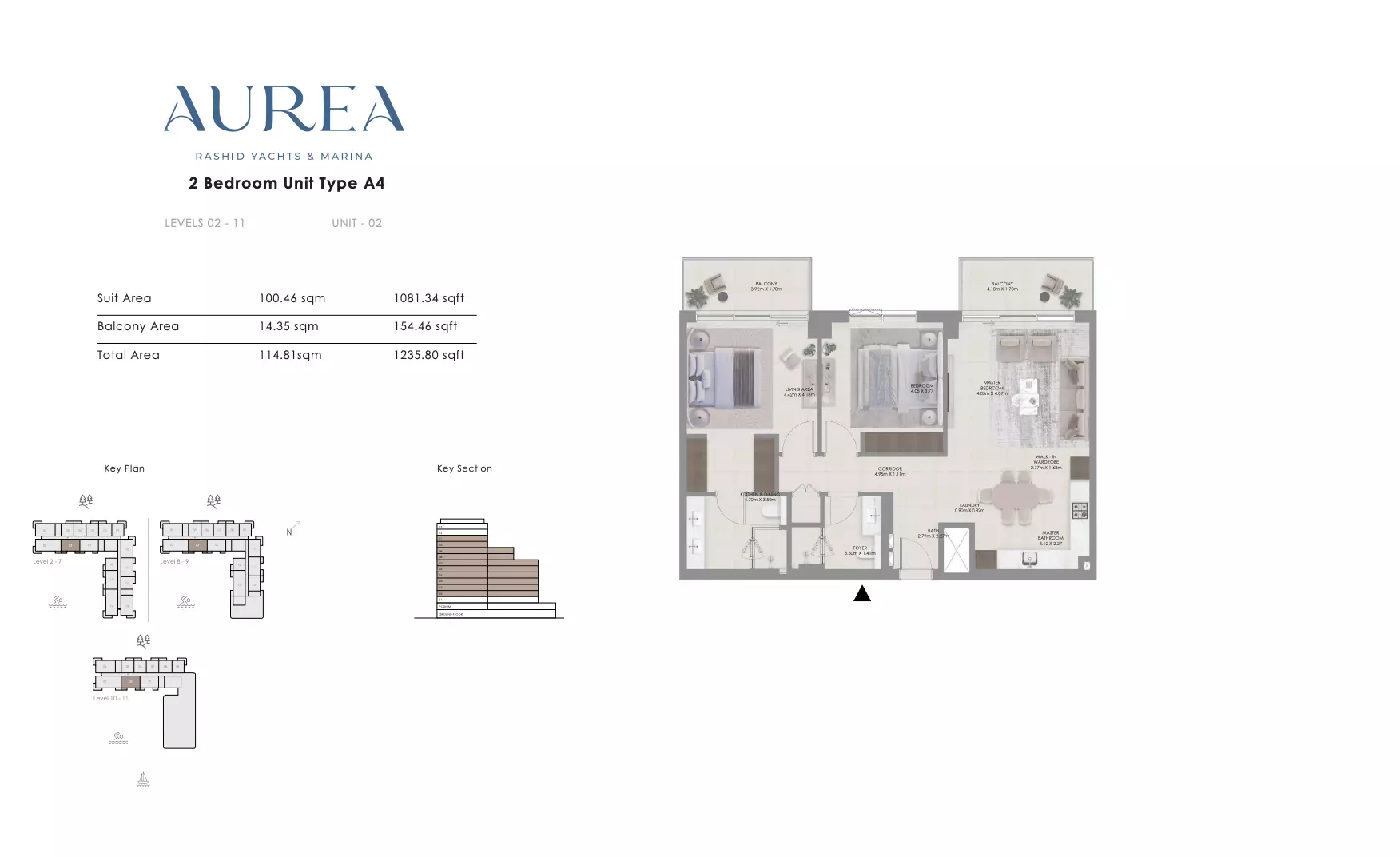 Unit floor plan image