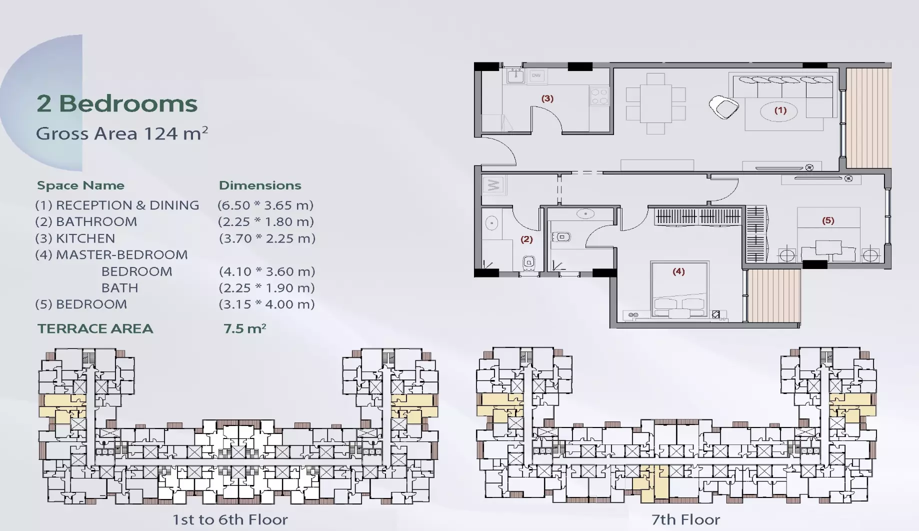صورة مخطط ارضية الوحدة