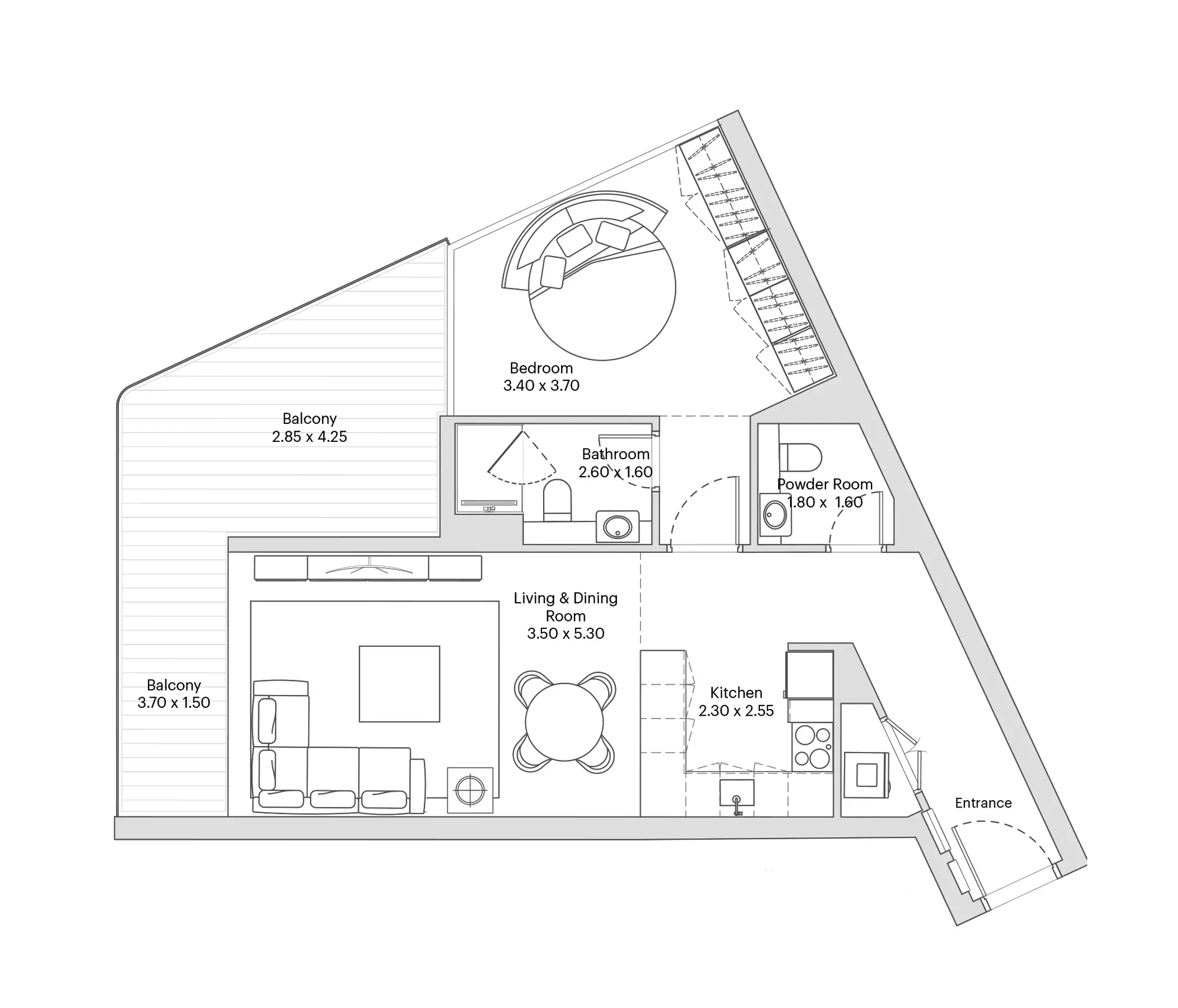 Unit floor plan image