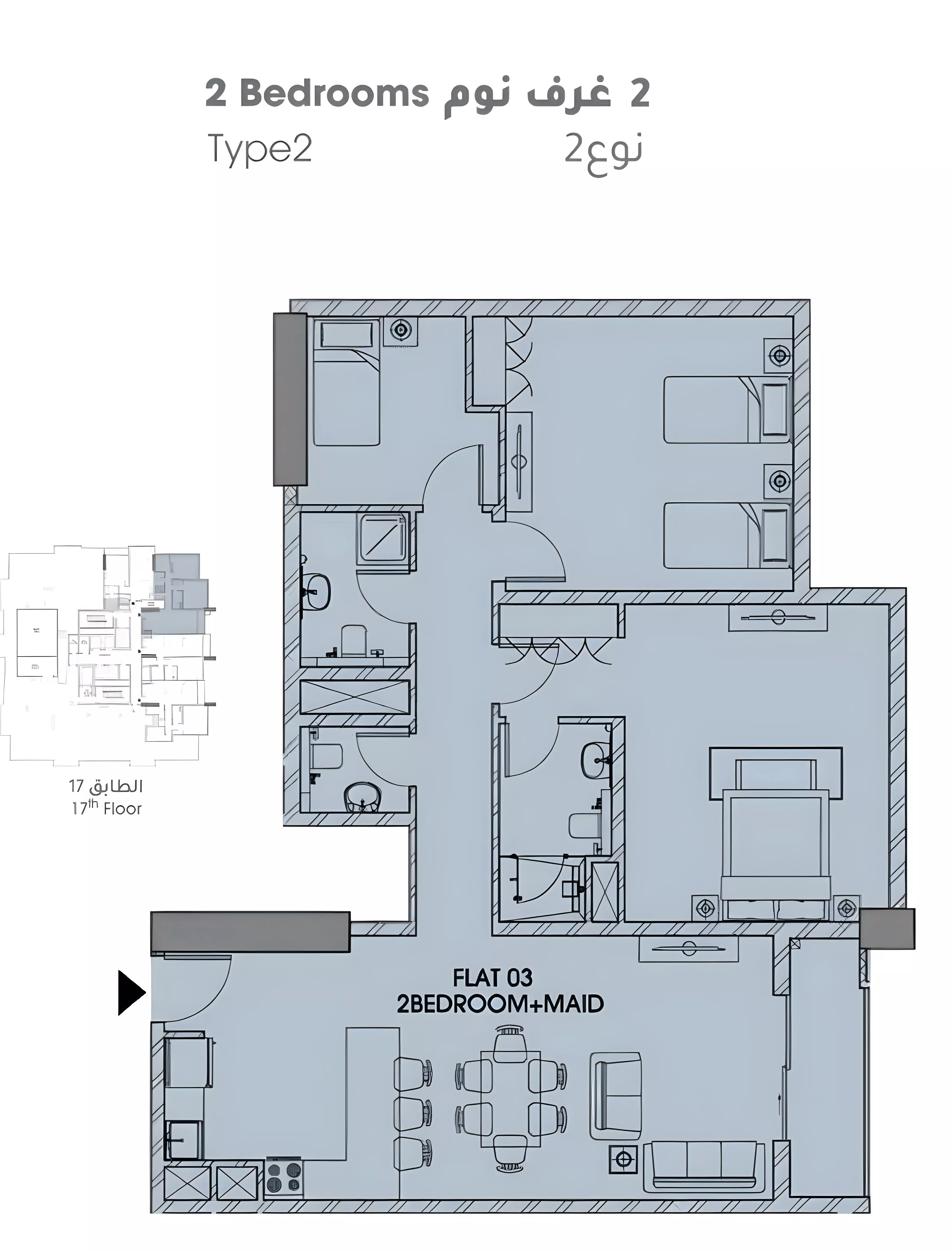 Unit floor plan image