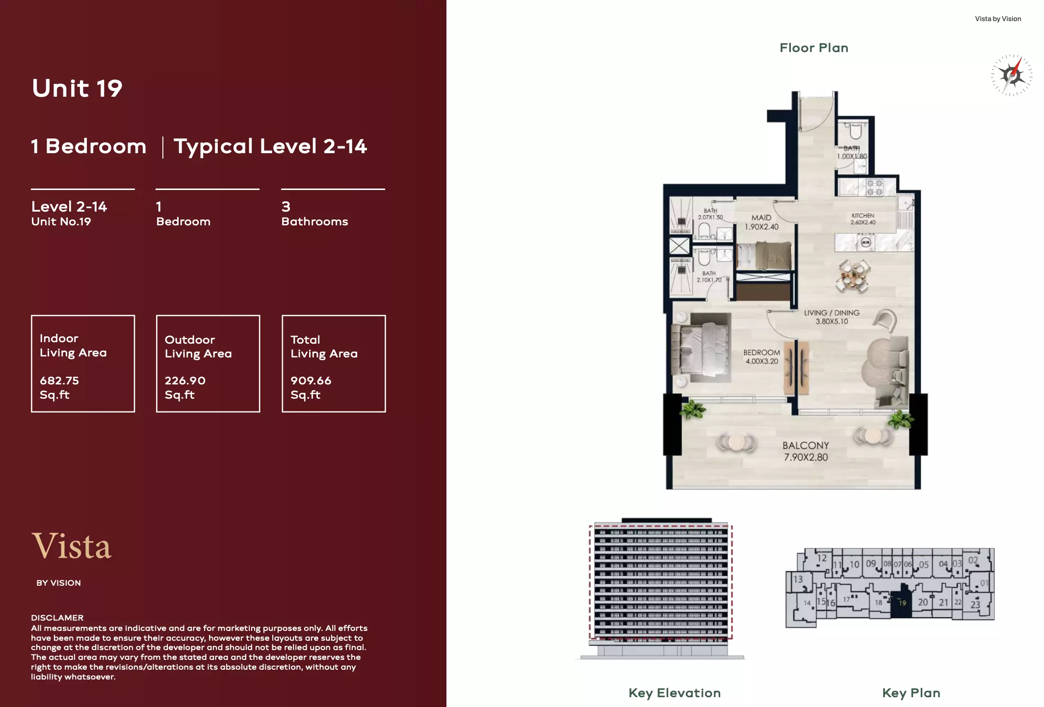 Unit floor plan image