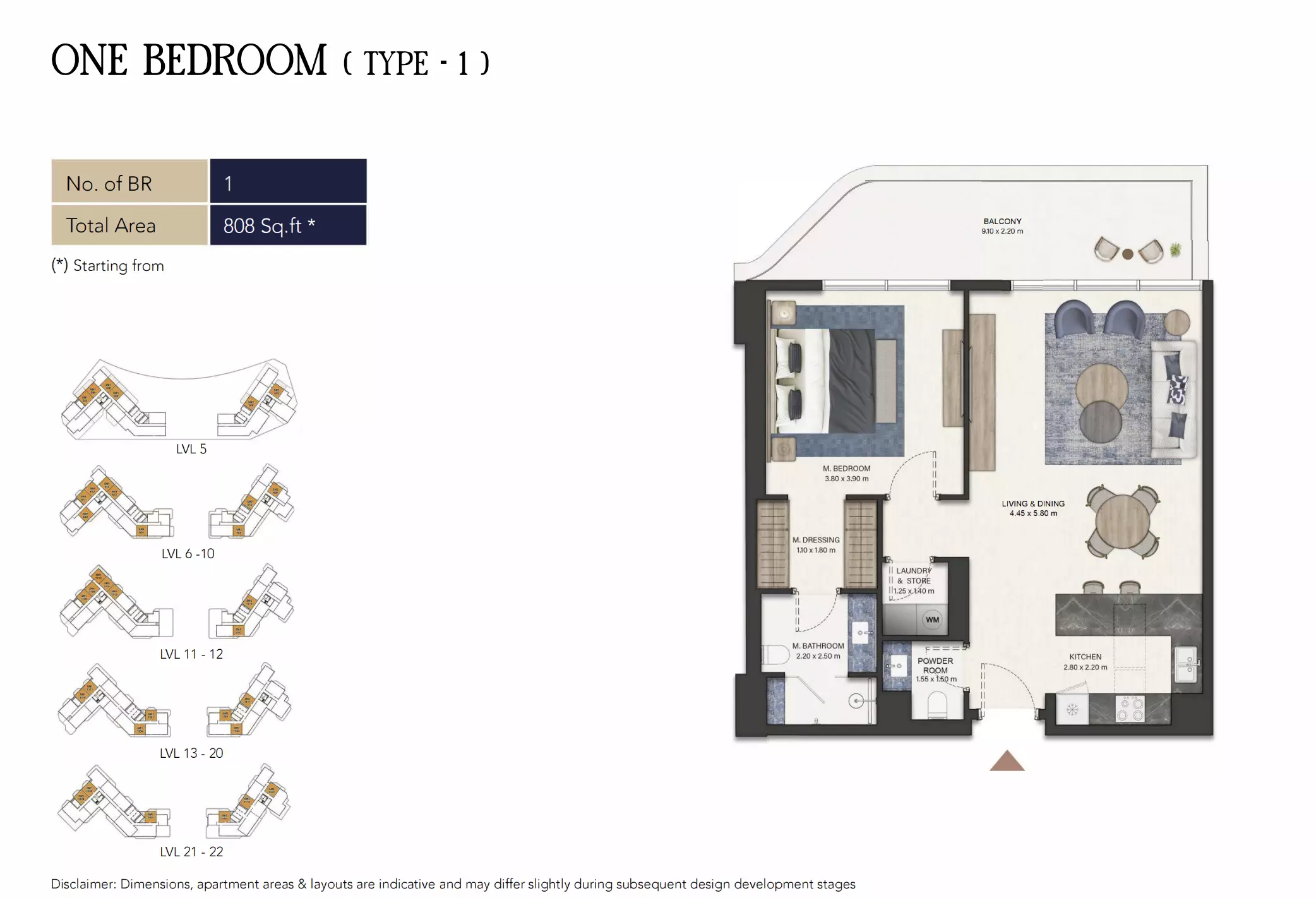 Unit floor plan image