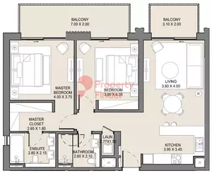 Jomana B2-Type B level 2, 2 beds