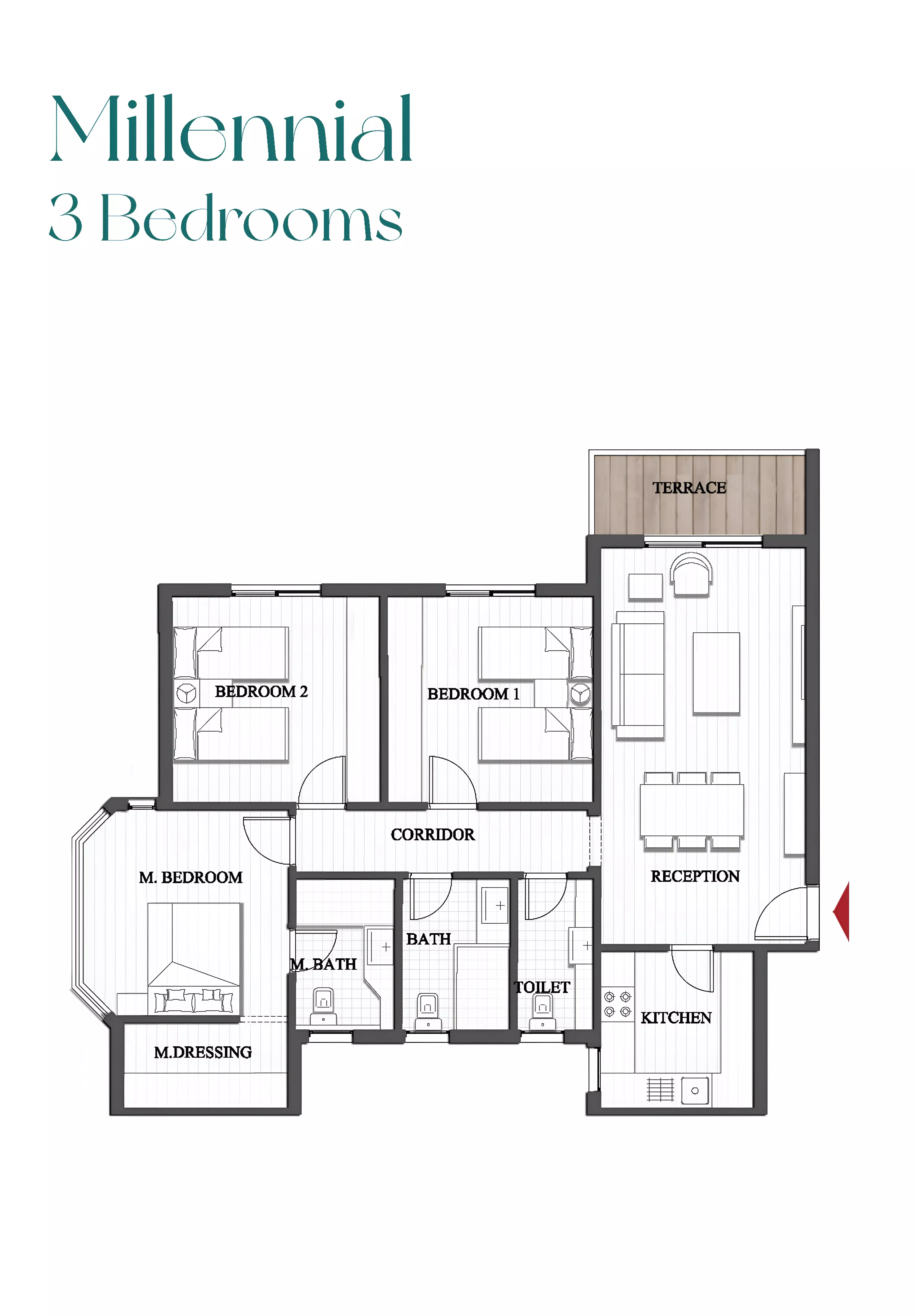 Unit floor plan image