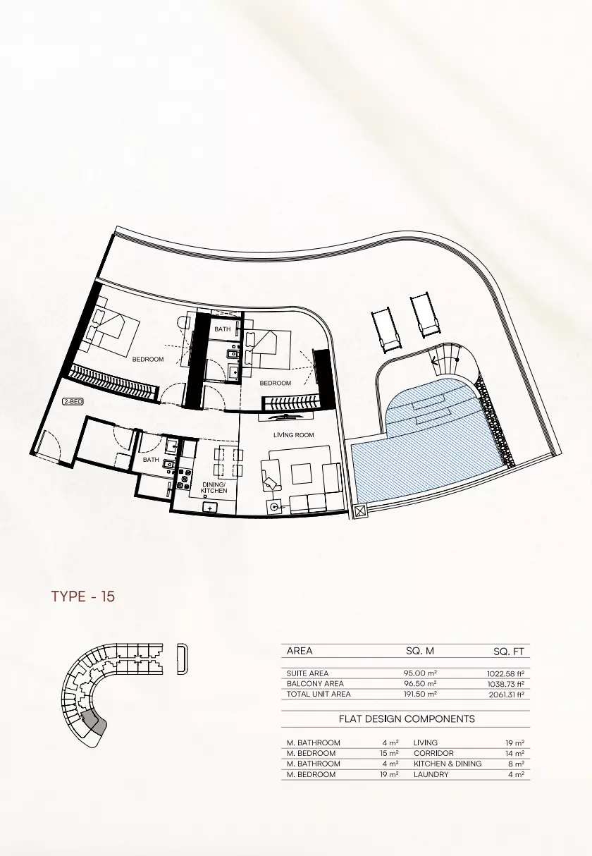 Unit floor plan image