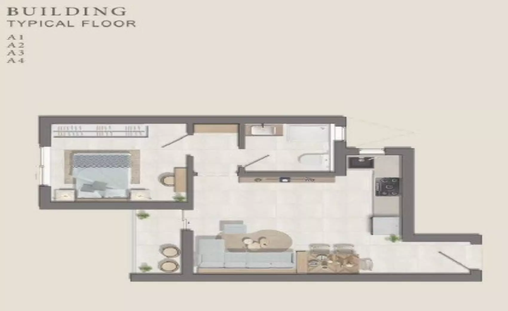 صورة مخطط ارضية الوحدة