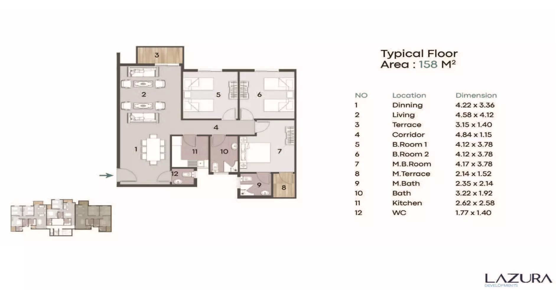 Unit floor plan image