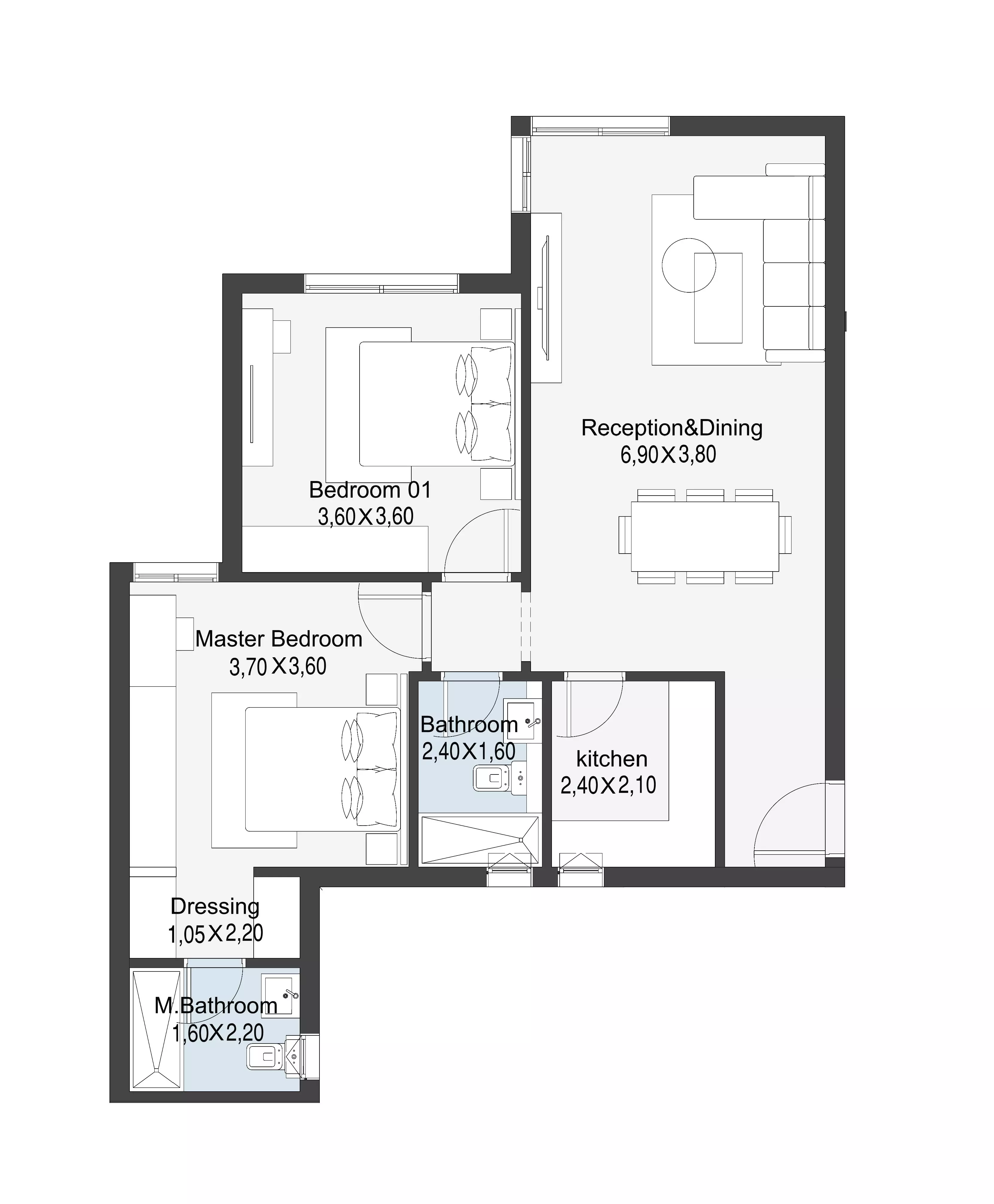 Unit floor plan image