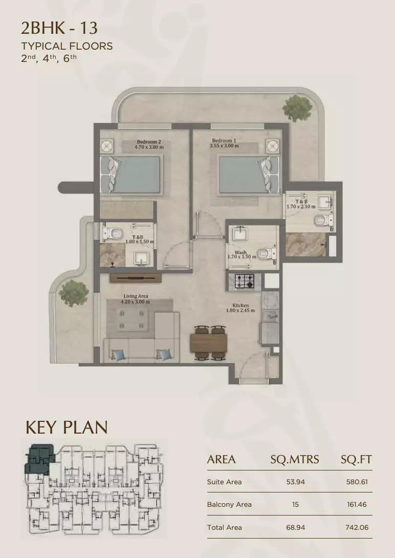 Unit floor plan image