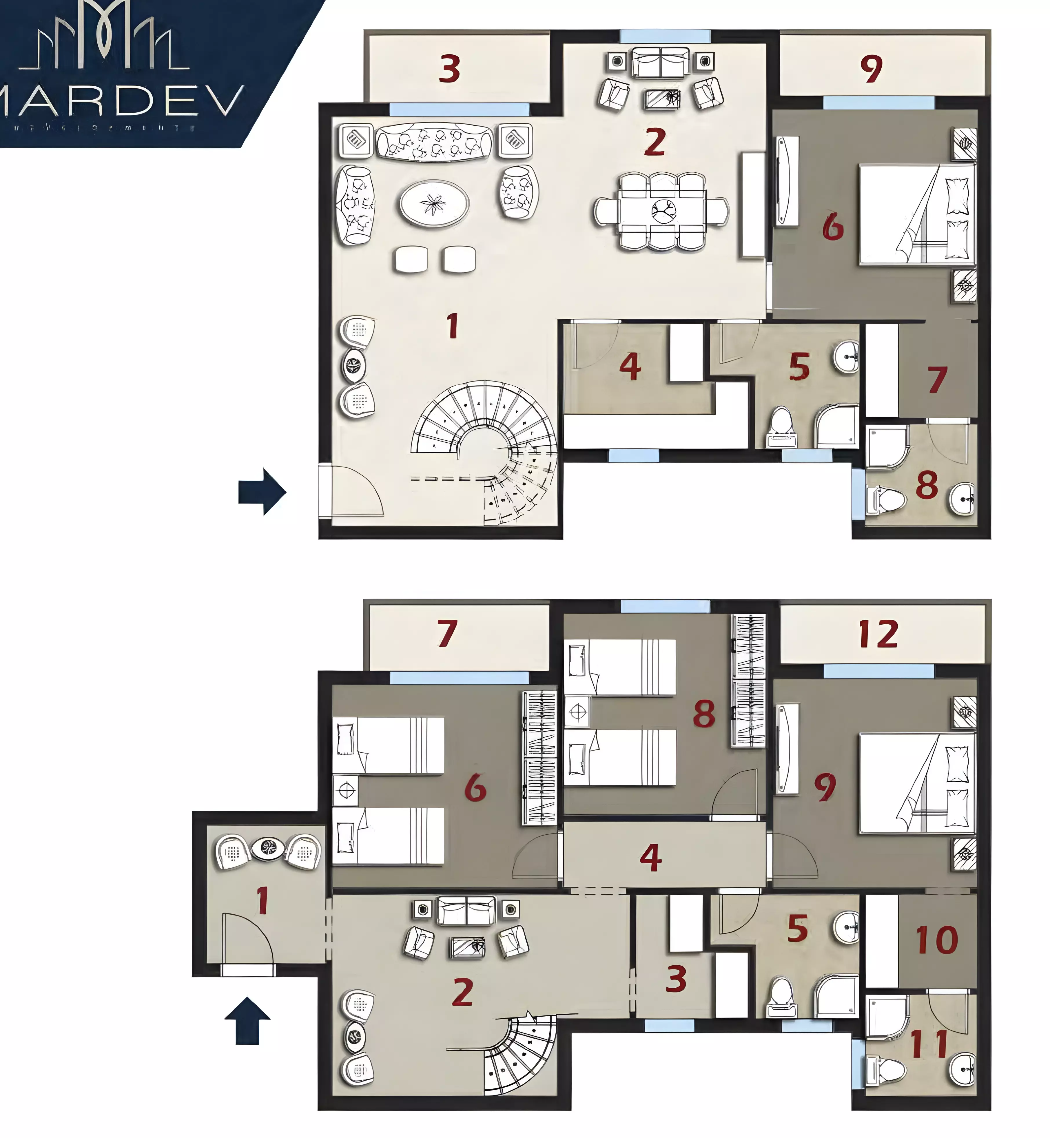Unit floor plan image
