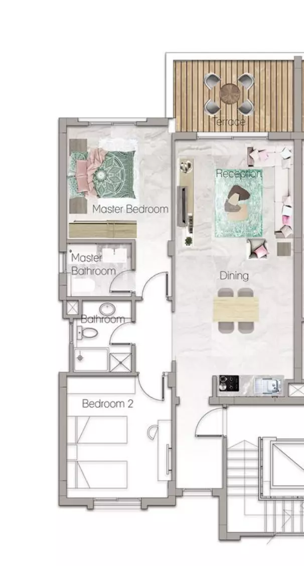 Unit floor plan image