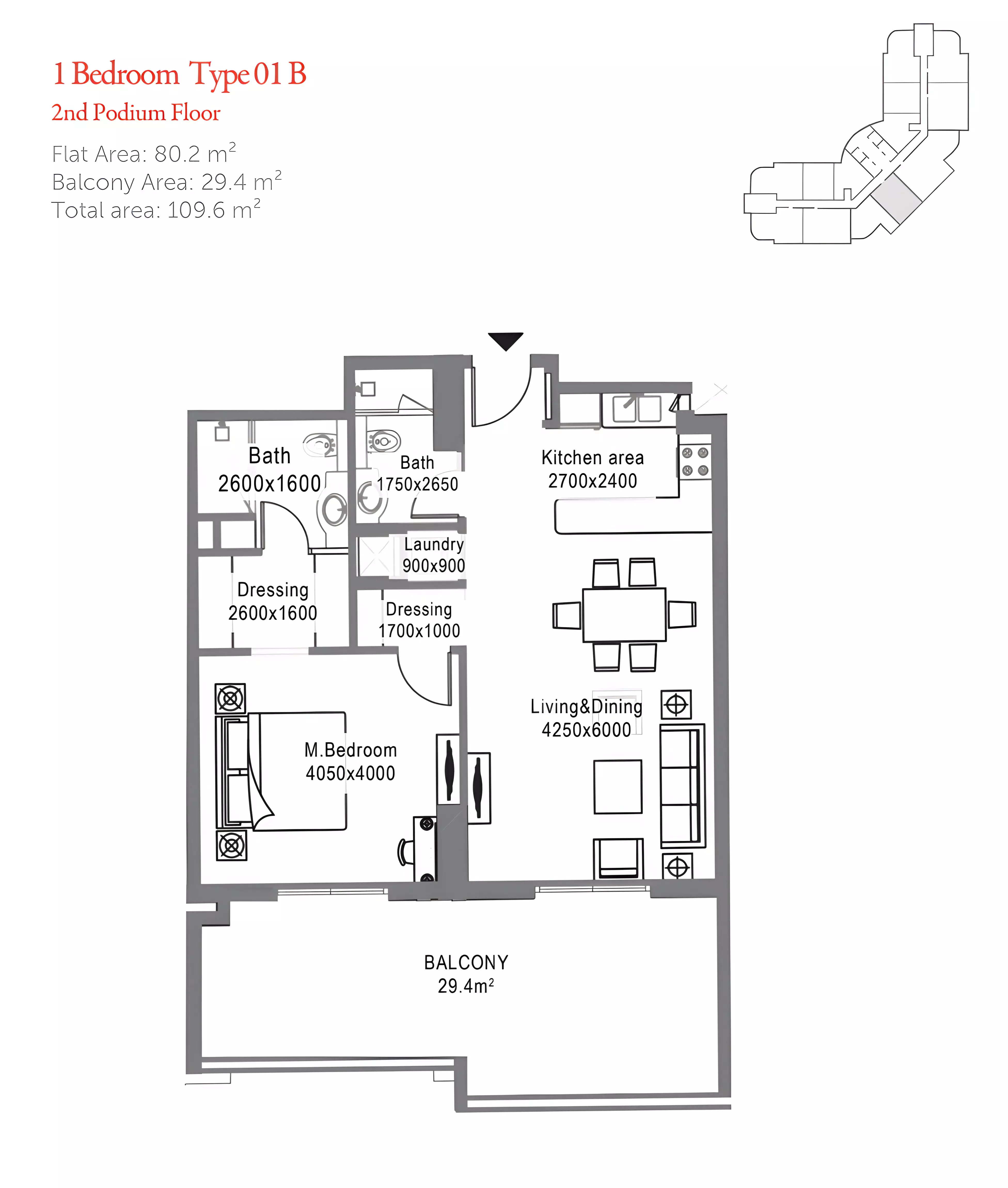 Unit floor plan image