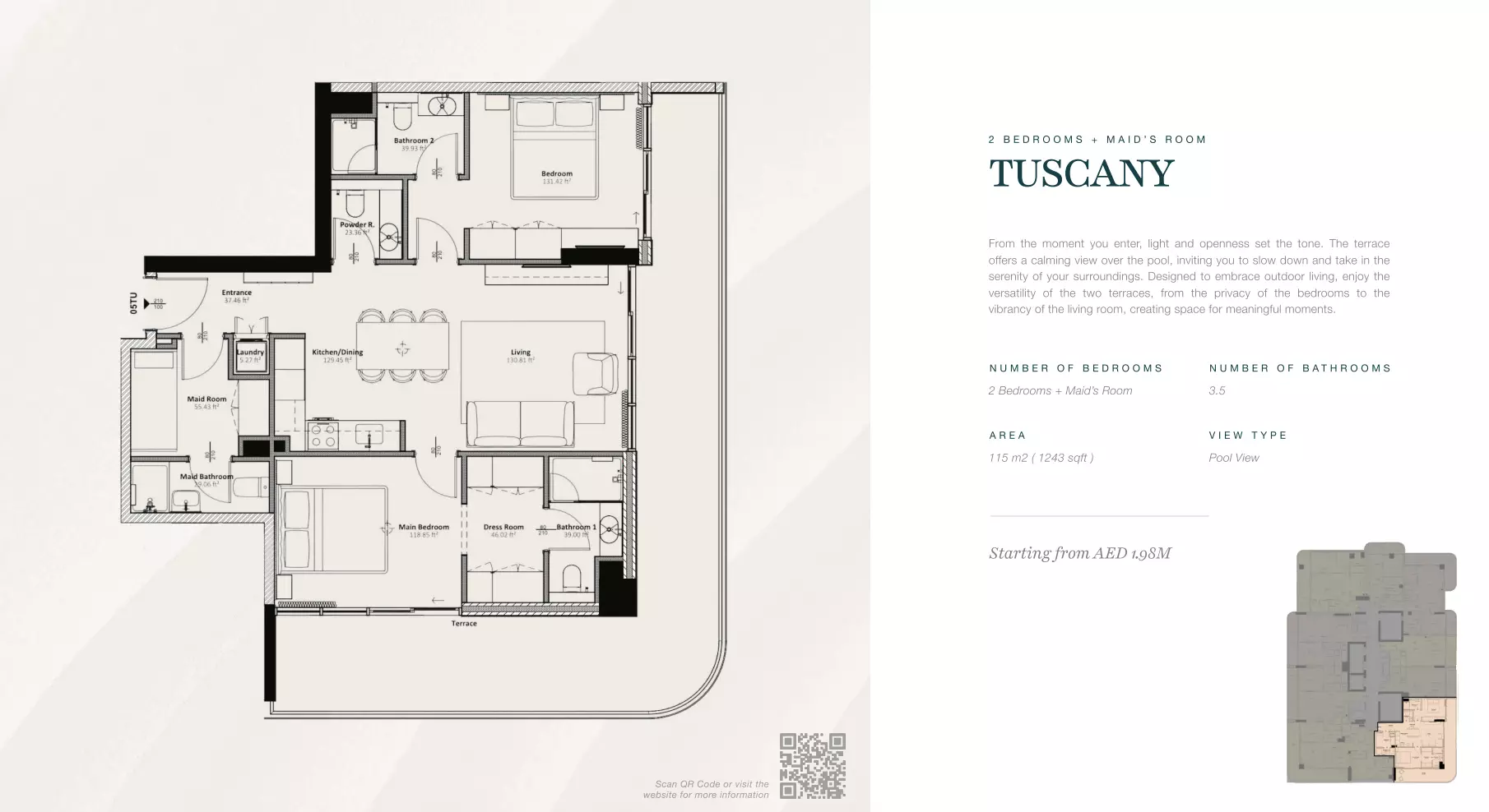 Unit floor plan image
