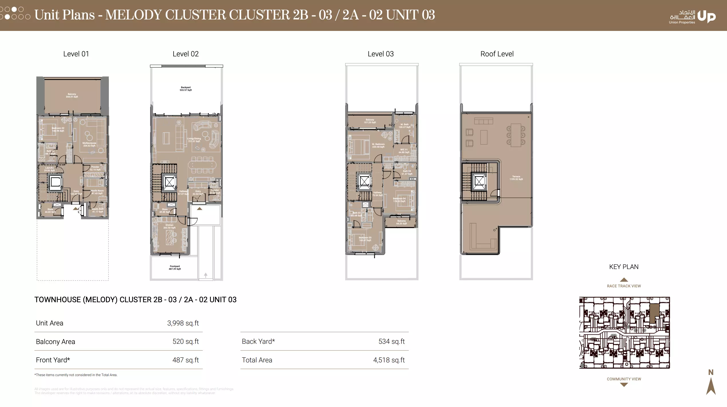 صورة مخطط ارضية الوحدة