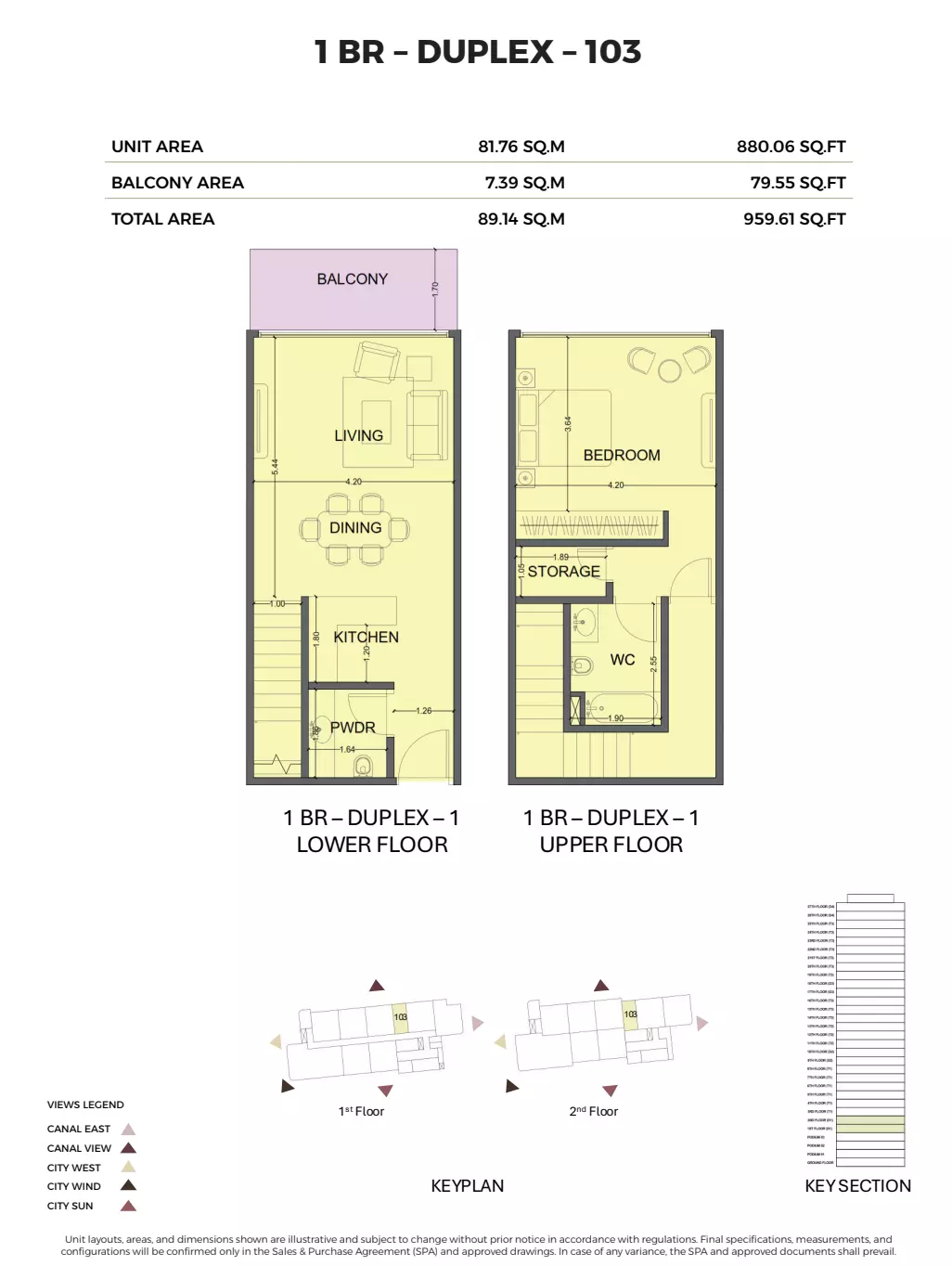 Unit floor plan image