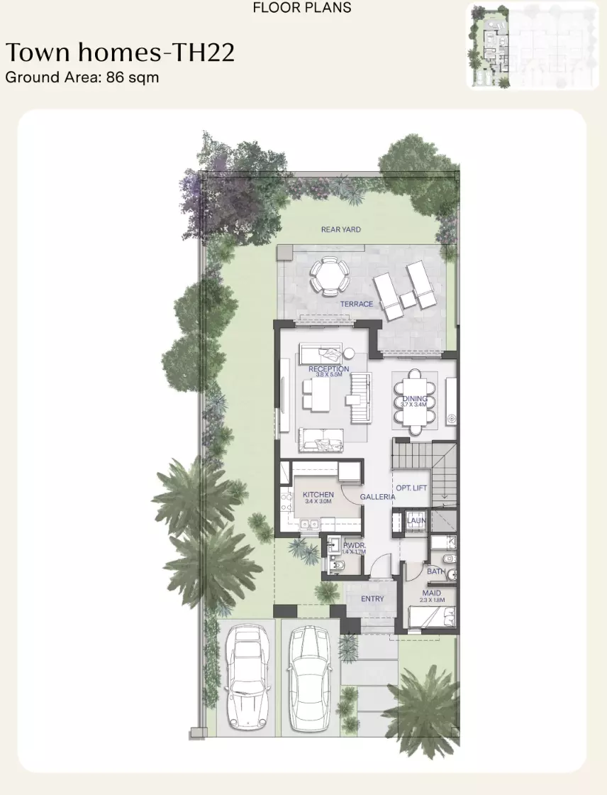 Unit floor plan image