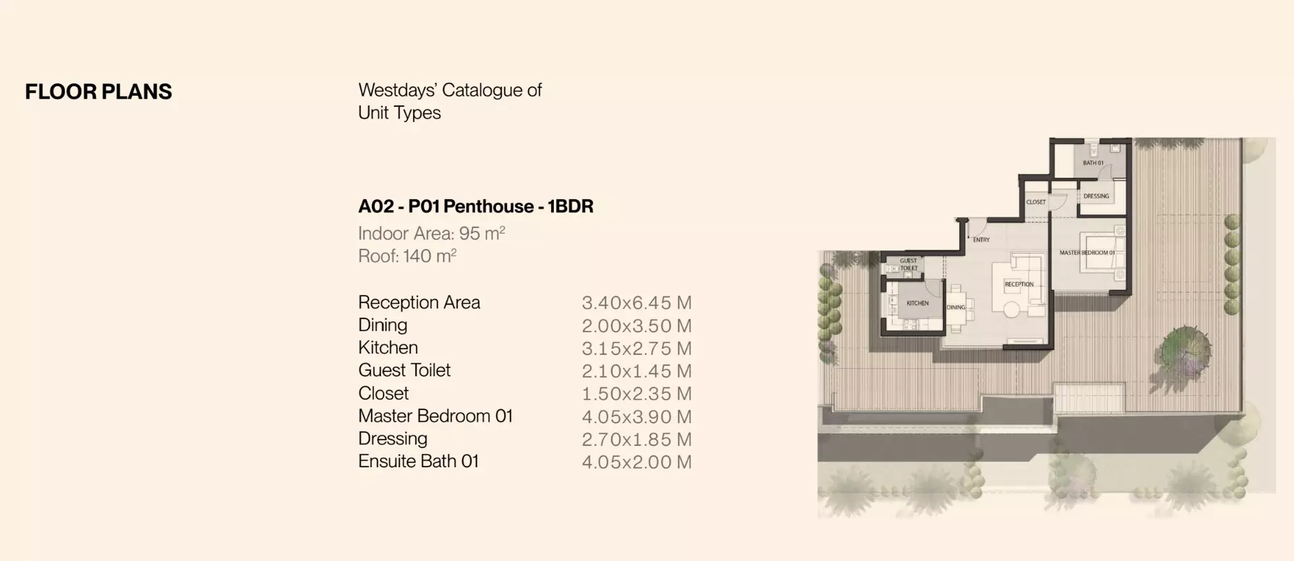 Unit floor plan image