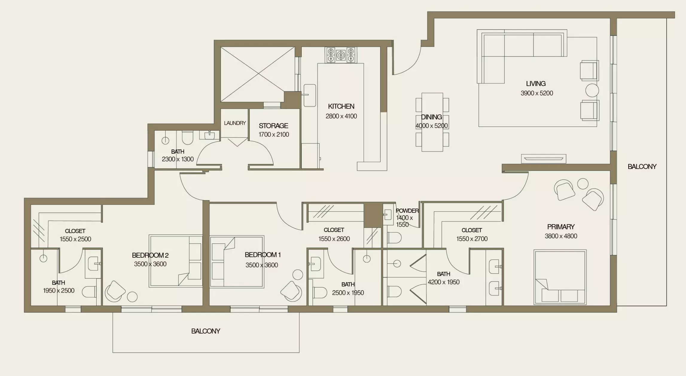 صورة مخطط ارضية الوحدة