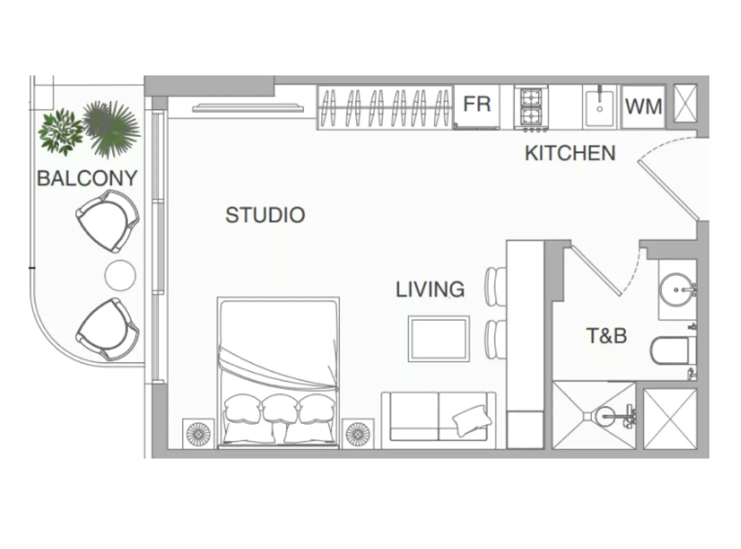 Unit floor plan image