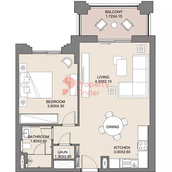 Jadeel at Madinat Jumeirah Living By Meraas Holding B11-Type A1, Level 7,8, Unit No-708,808, 1 bed