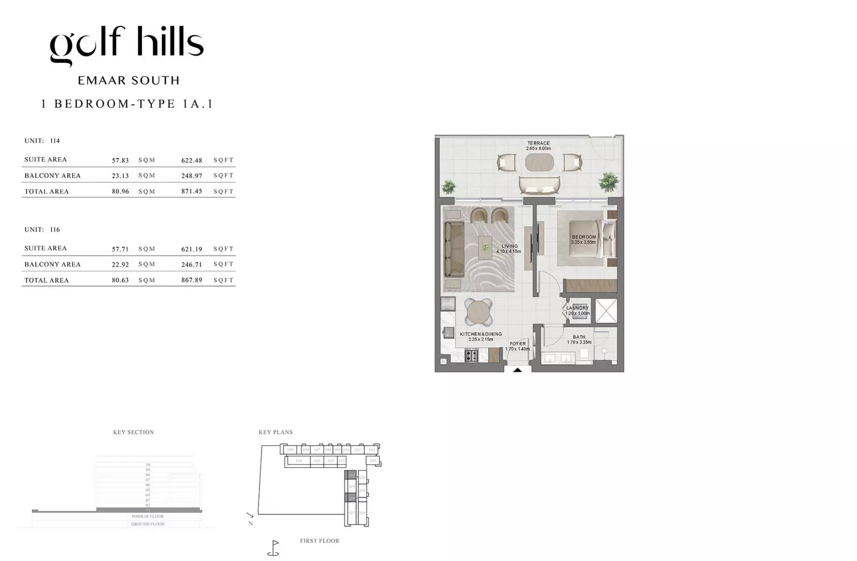 Unit floor plan image