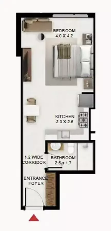 Unit floor plan image