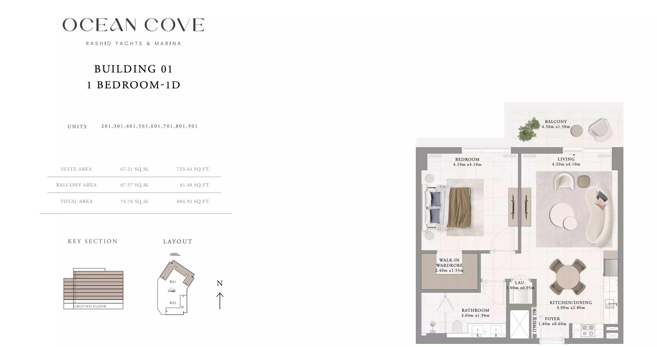 Unit floor plan image