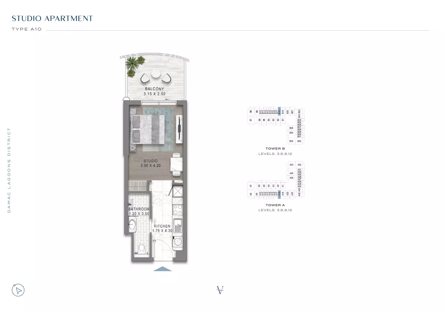 Unit floor plan image