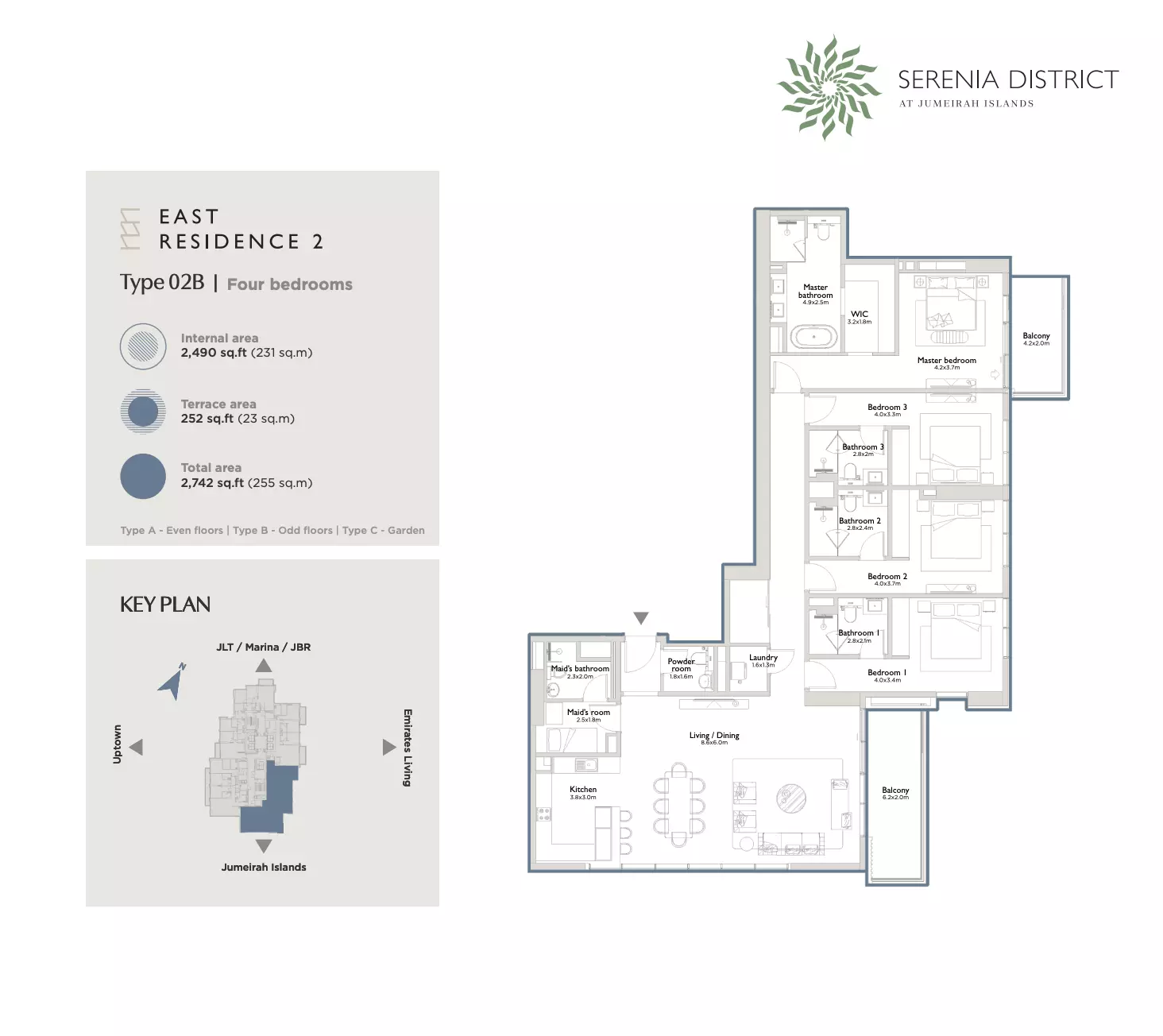 Unit floor plan image
