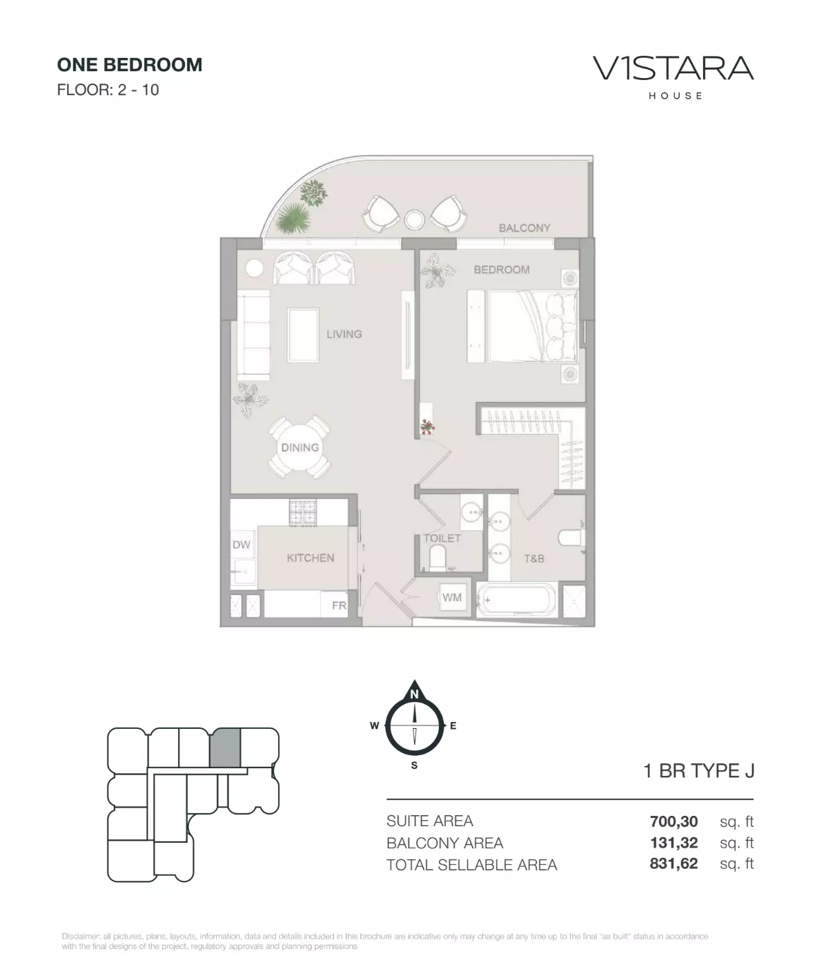 Unit floor plan image