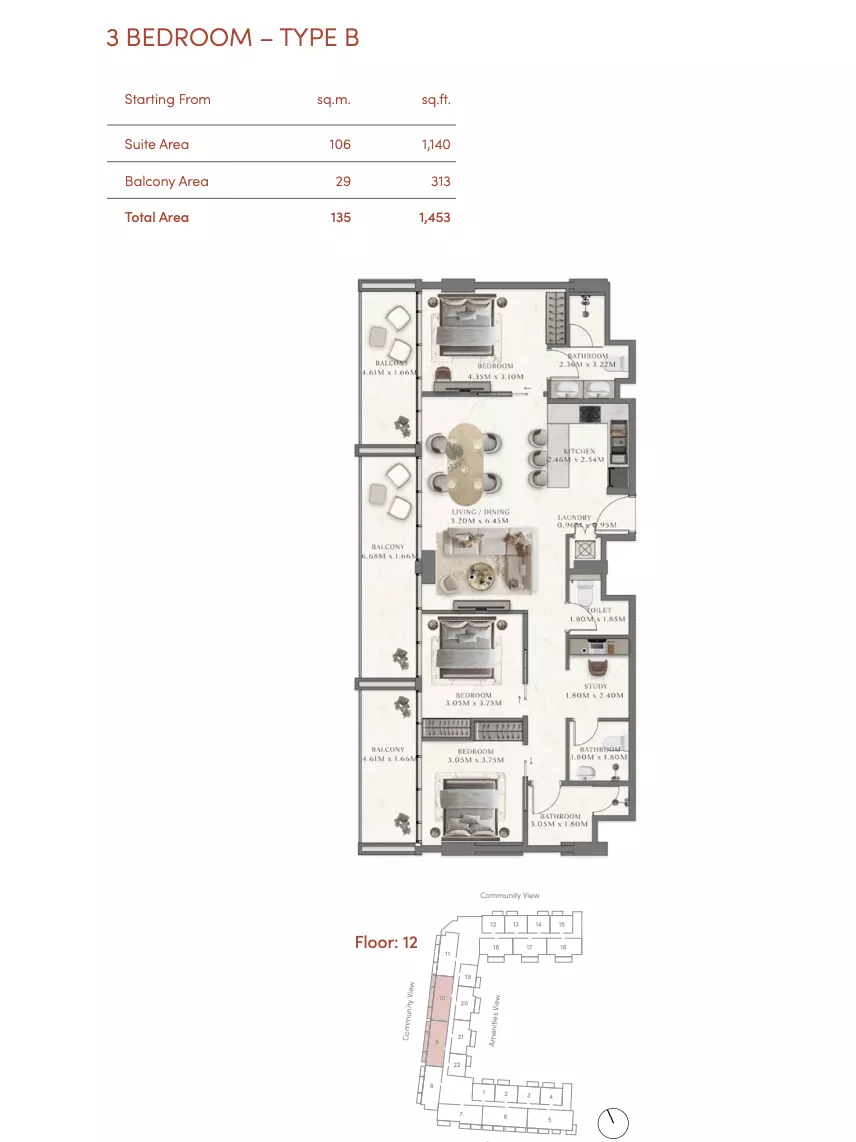 Unit floor plan image