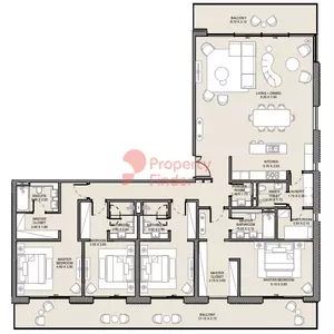 Jomana B5-Type A Level 5, 4 beds