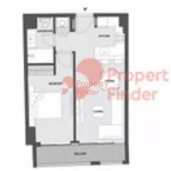 15 Northside Tower B Unit 609, Sixth Floor, 1 bed
