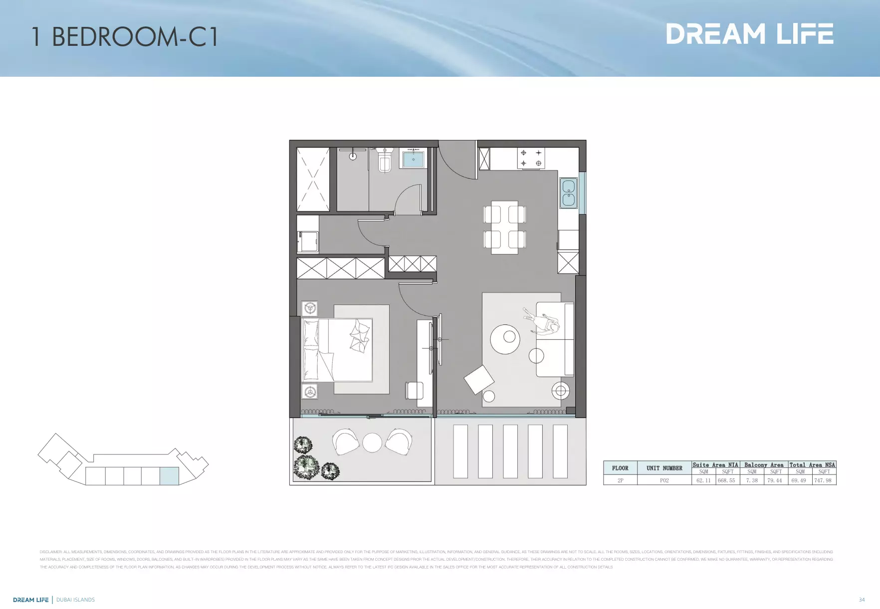 Unit floor plan image