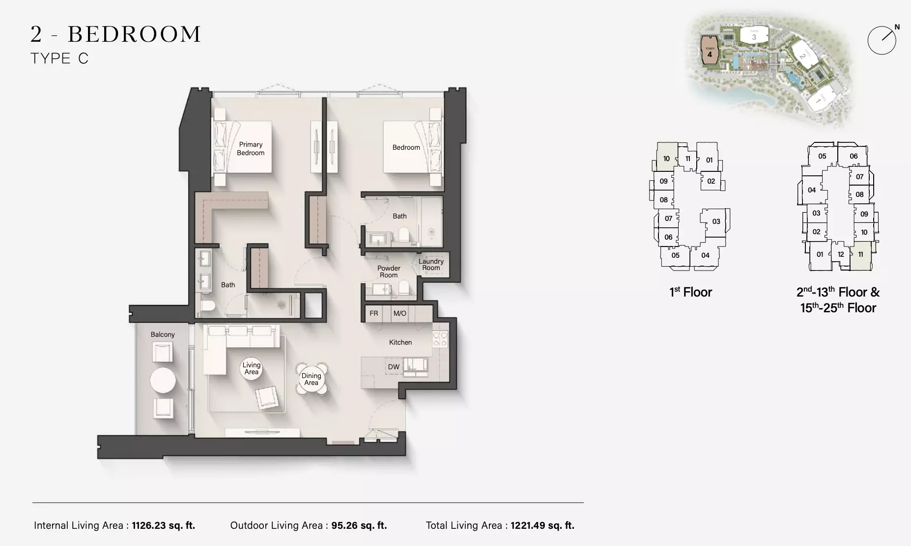 Unit floor plan image